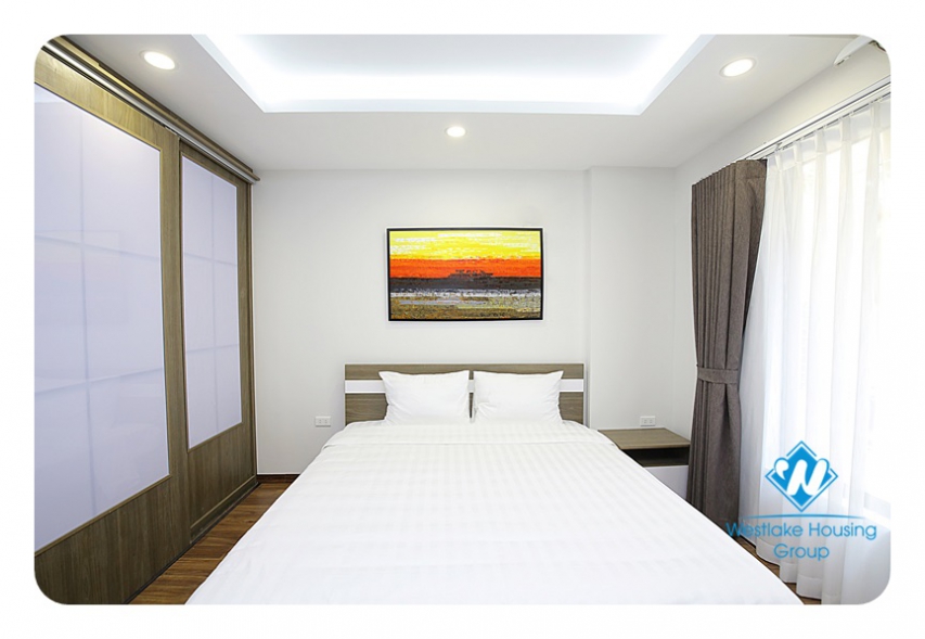Nice one bedroom apartment for rent in a brand-new building in Ba Dinh